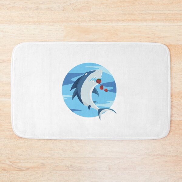 Item preview, Shark Eating Tomatoes designed and sold by lifeoftrickster.
