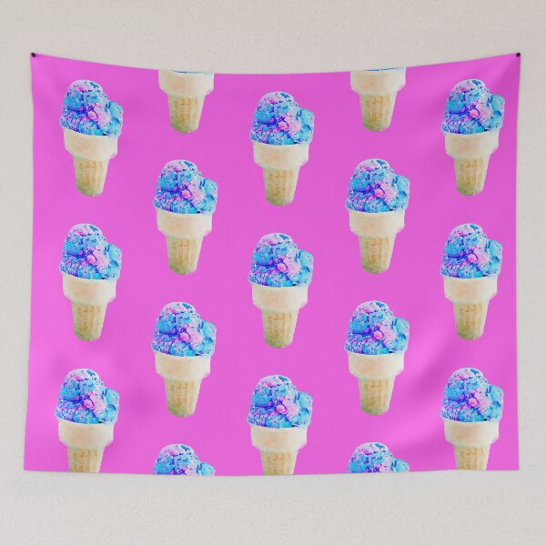 Item preview, Candy Floss/cotton candy Ice Cream  designed and sold by sillybanana.