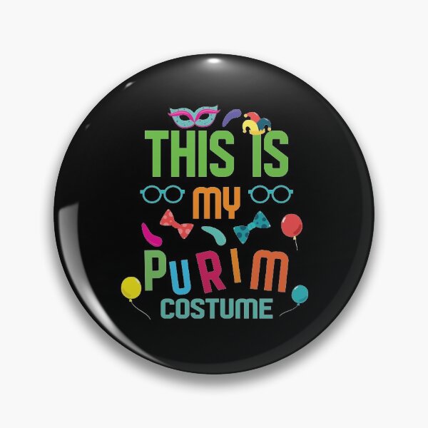 Item preview, This Is My Purim Costume Jewish Happy Purim Holiday Hamantash Party Mishloach Manot Gift T-shirt designed and sold by Beinfashion.