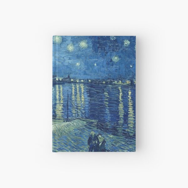 Vincent van Gogh - Starry Night over the Rhone Hardcover Journal