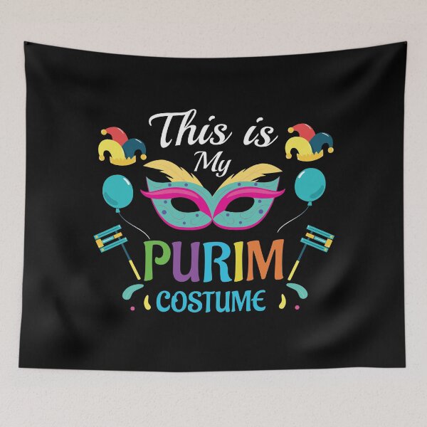 Item preview, This Is My Purim Costume Jewish Happy Purim Holiday Hamantash Party Mishloach Manot Gift T-shirt designed and sold by Beinfashion.