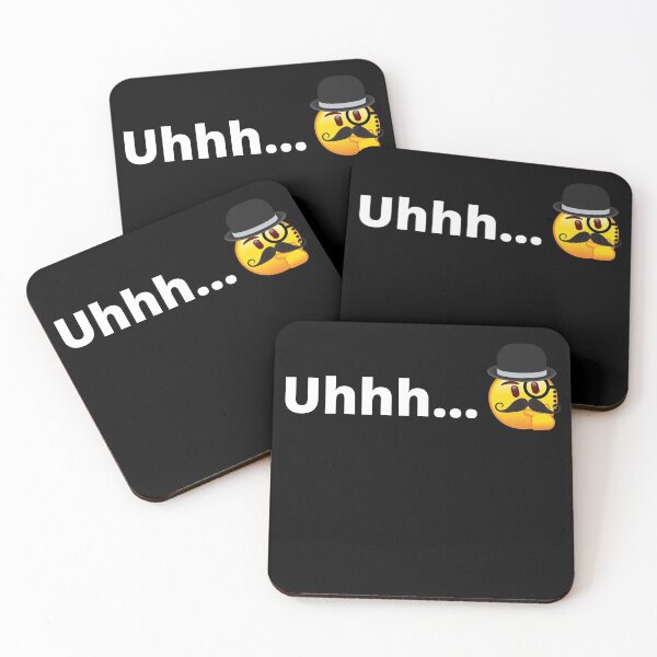 Item preview, Uhhh Thinking Emoji designed and sold by Johan Liebert.