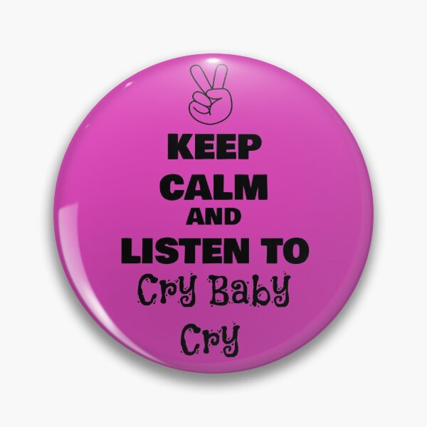 Item preview, Keep Calm and Listen to Cry Baby Cry designed and sold by QuotesDogma.
