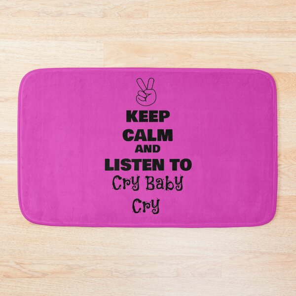 Item preview, Keep Calm and Listen to Cry Baby Cry designed and sold by QuotesDogma.