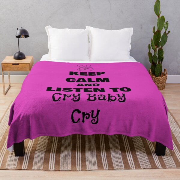 Item preview, Keep Calm and Listen to Cry Baby Cry designed and sold by QuotesDogma.