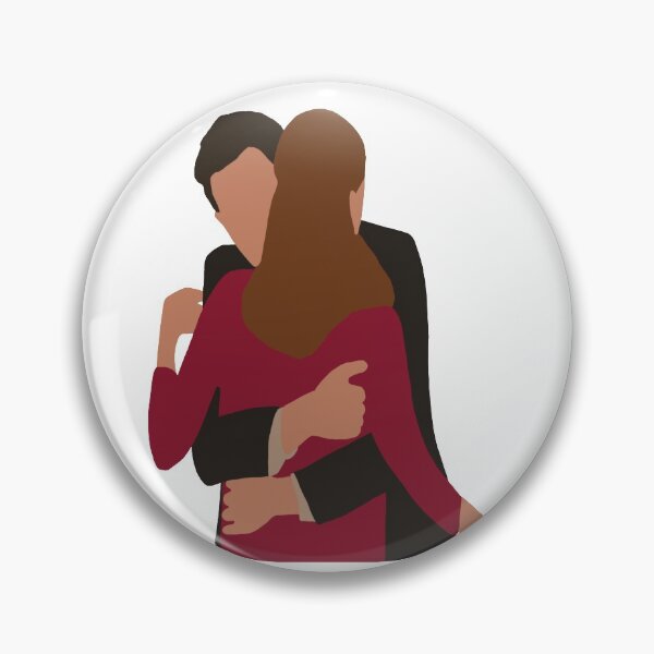 Item preview, Jim and Pam Hug The Office designed and sold by Shoe-La-La.