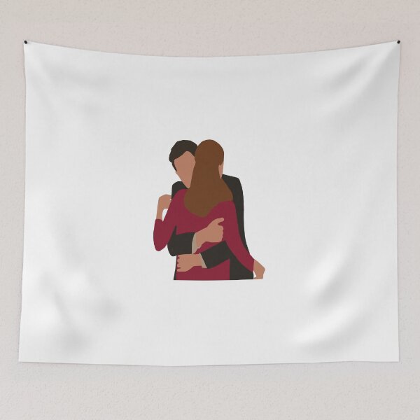 Item preview, Jim and Pam Hug The Office designed and sold by Shoe-La-La.