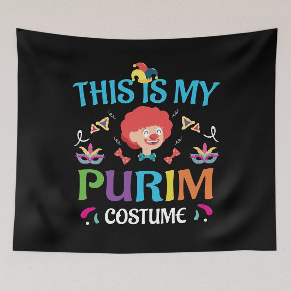 Item preview, This Is My Purim Costume Jewish Happy Purim Holiday Hamantash Party Mishloach Manot Gift T-shirt designed and sold by Beinfashion.