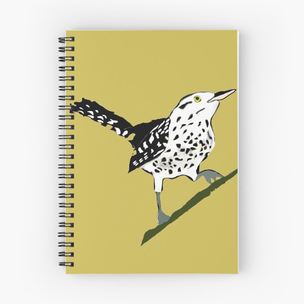 Item preview, Stripe-backed Wren disturbing green designed and sold by Rosa Elena Albornoz Mendez.
