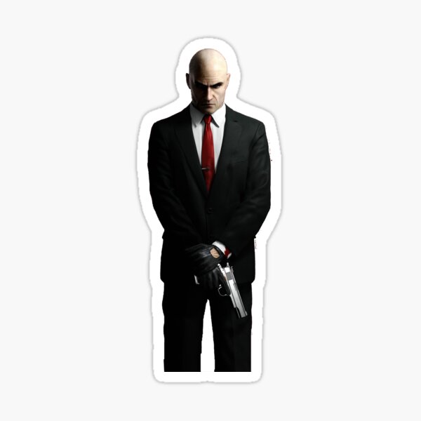 Hitman Adesivo Nero 25x15cm Pellicola Adesivi per Auto Decorazione Joker  K064