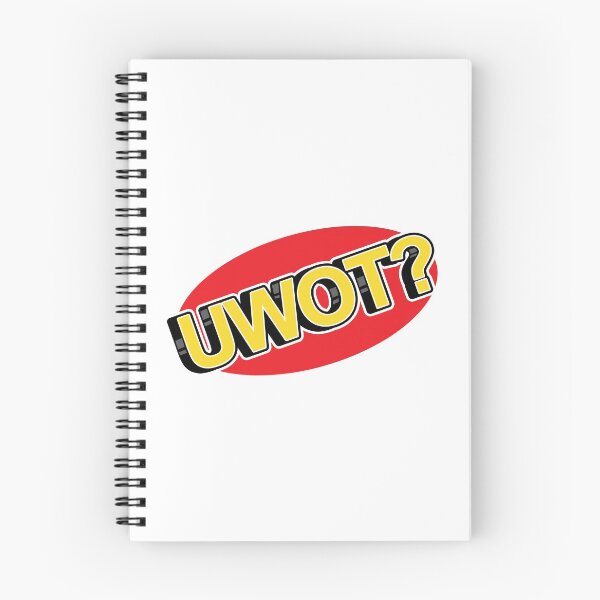 Item preview, U Wot? Card Game Logo Parody designed and sold by YabYumShop.