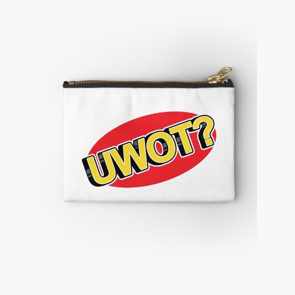 Item preview, U Wot? Card Game Logo Parody designed and sold by YabYumShop.