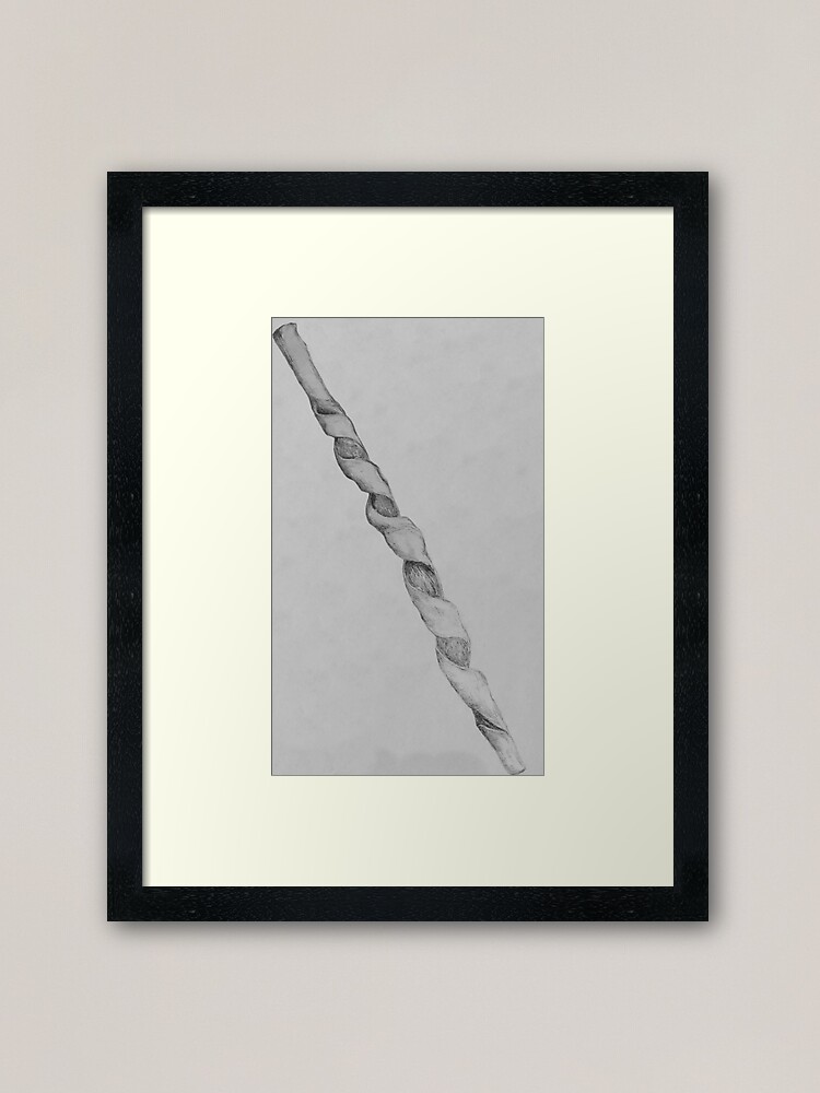 Alternate view of Natural Support Notes Framed Art Print
