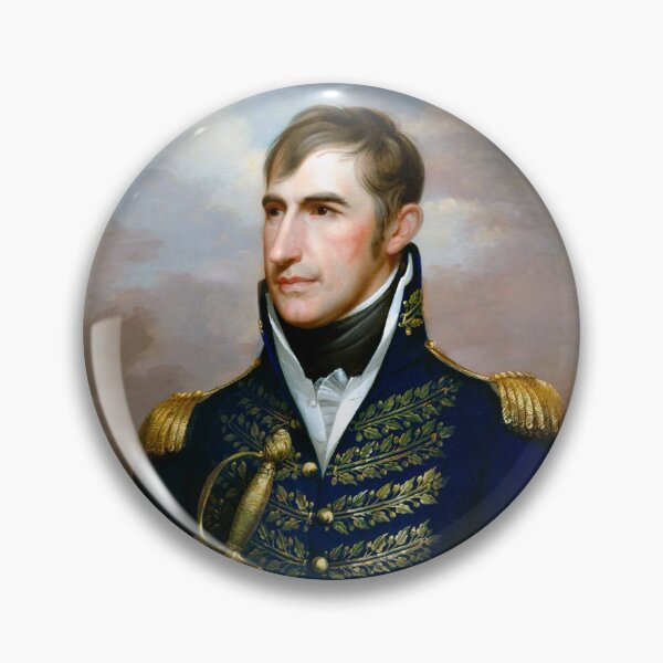 Item preview, President William Henry Harrison - Painted Portrait  designed and sold by billduncan.