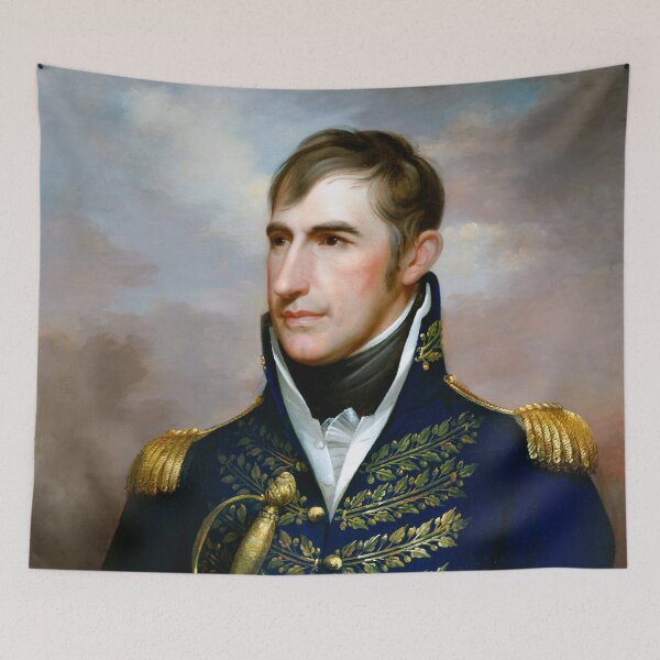 Item preview, President William Henry Harrison - Painted Portrait  designed and sold by billduncan.