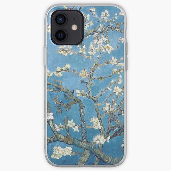 Vincent van Gogh - Branches à la fleur d'amandier Coque souple iPhone