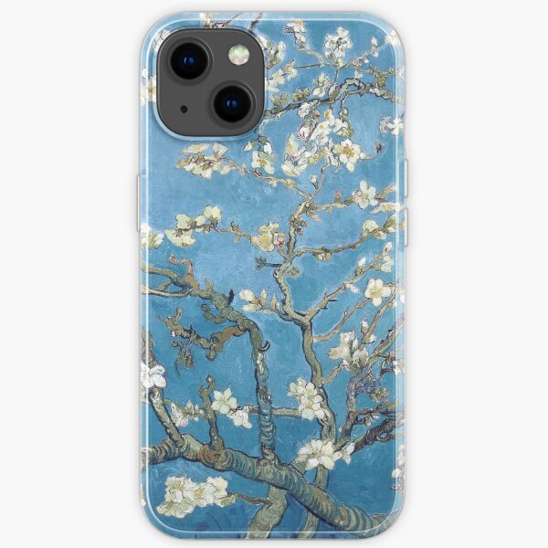 Vincent van Gogh - Branches à la fleur d'amandier Coque souple iPhone