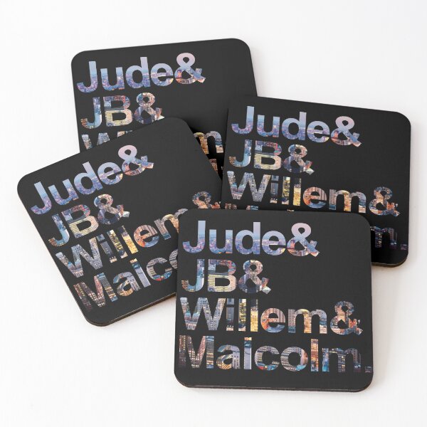 Artikelvorschau, Jude & JB & Willem & Malcolm (Nacht) entworfen und verkauft von mheller170.