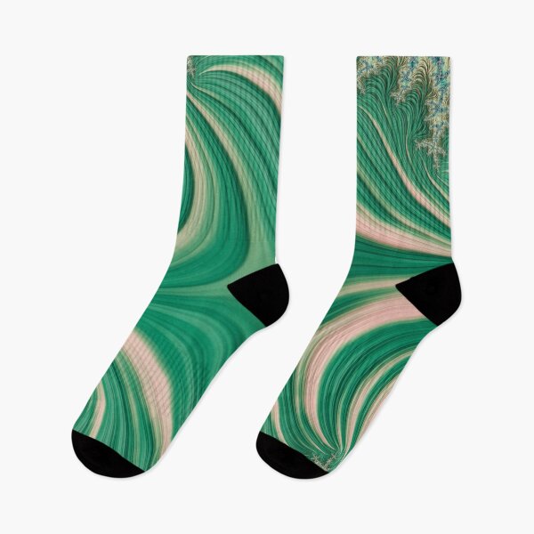 Item preview, Green and white abstract pattern designed and sold by Manpreet Sokhi.