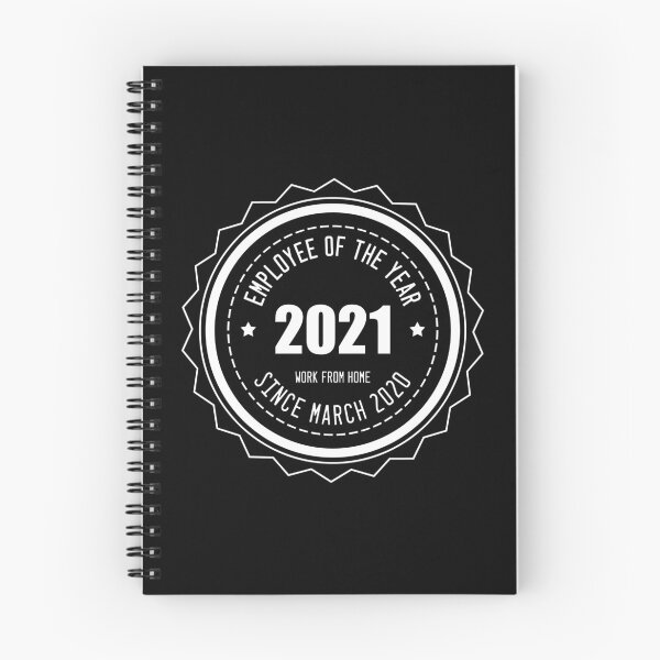 Item preview, Work From Home 2021 Employee of The Month/Year Since 2020 designed and sold by Siiiiichfried.