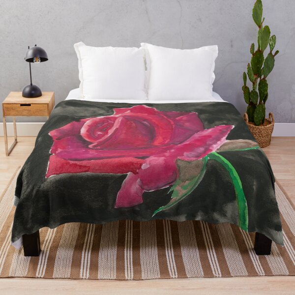 Item preview, Red rose designed and sold by TwoFullMoonsArt.