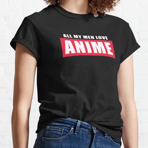 MEN LOVE ANIME BLACK VERSION Classic T-Shirt