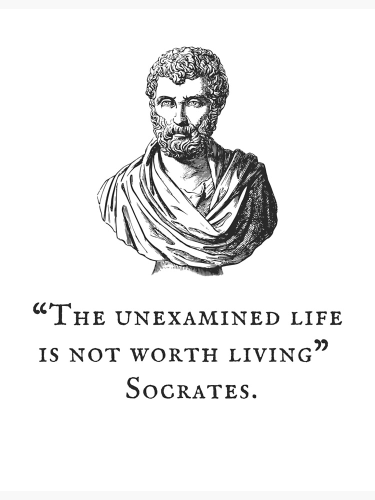 Carte De Vœux La Vie Non Examinee Ne Vaut Pas La Peine D Etre Vecue Par Socrate Citation Philosophique Par Ro1456 Redbubble Carte De Vœux La Vie Non Examinee Ne Vaut Pas La Peine D Etre Vecue Par Socrate Citation Philosophique Par Ro1456 Redbubble