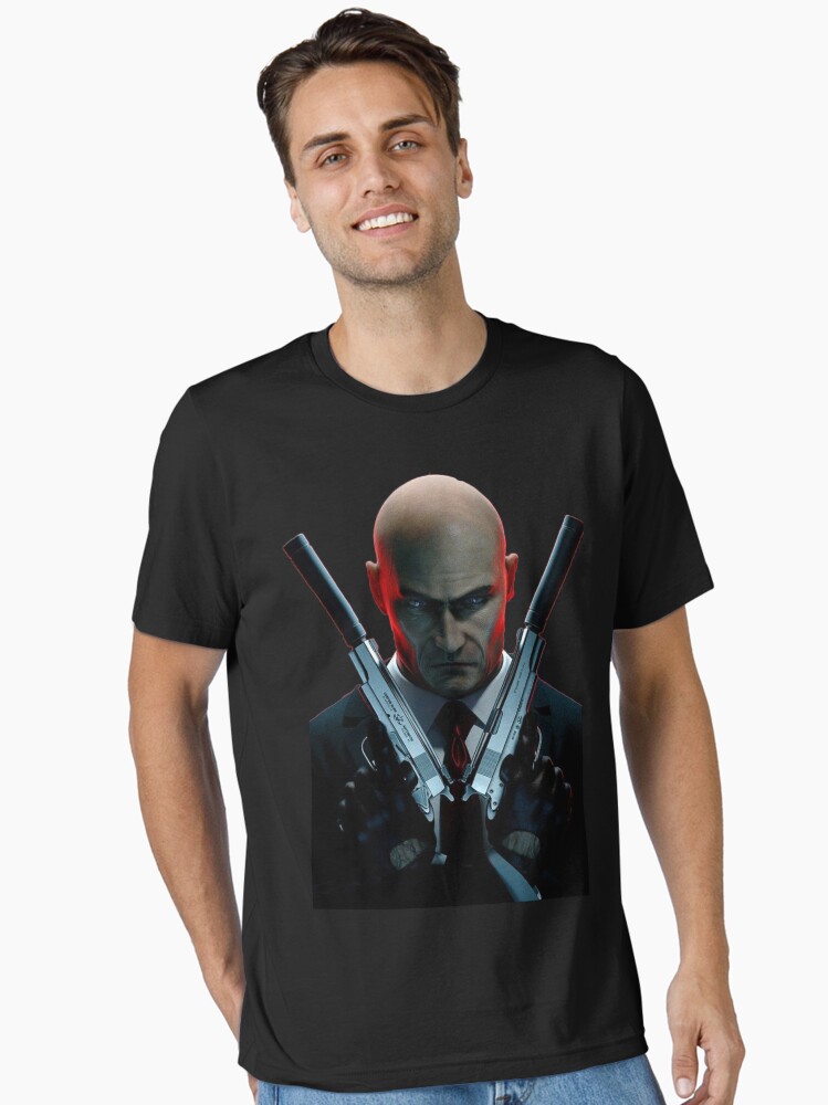 Thumbnail 1 of 7, Essential T-Shirt, 47 Agent Hitman designed and sold by YOUR-LOOK.