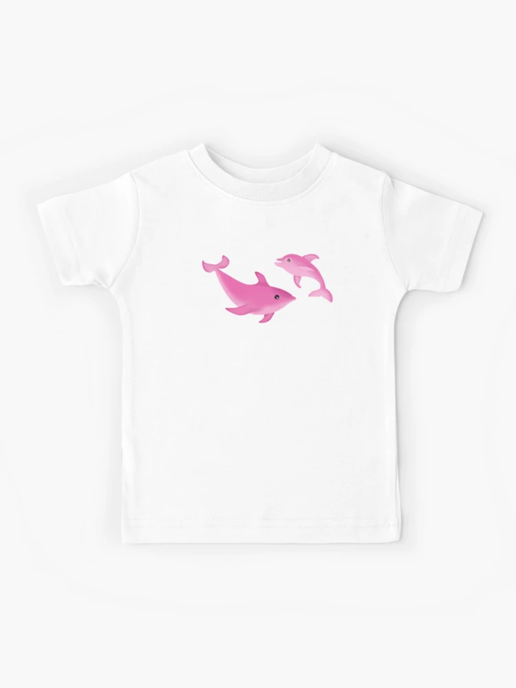 [teket] / ☆ 25SS Dolphin Friends Tee / Pink ra,kids_tee,x900,FFFFFF: