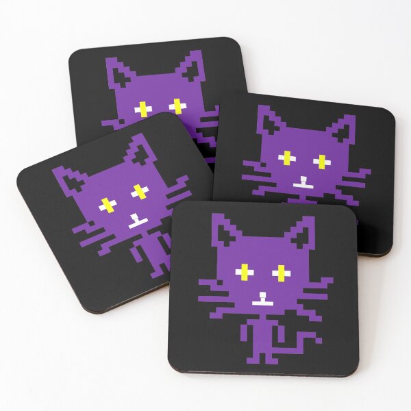 Item preview, Cat Cat violet Cat designed and sold by Greed-Peng.