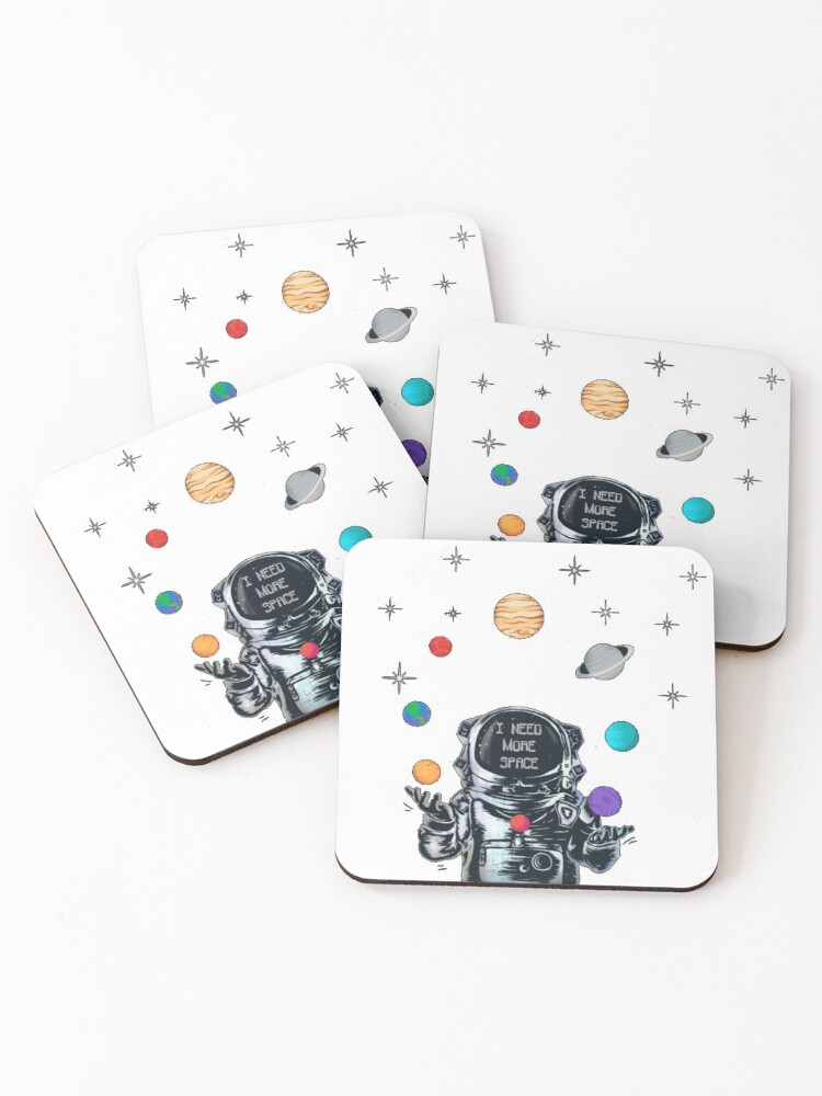 Thumbnail 1 of 5, Coasters (Set of 4), Juggling worlds designed and sold by MultCreative.