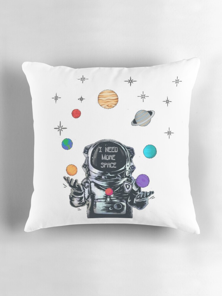 Thumbnail 3 of 4, Pillow, Juggling worlds designed and sold by MultCreative.