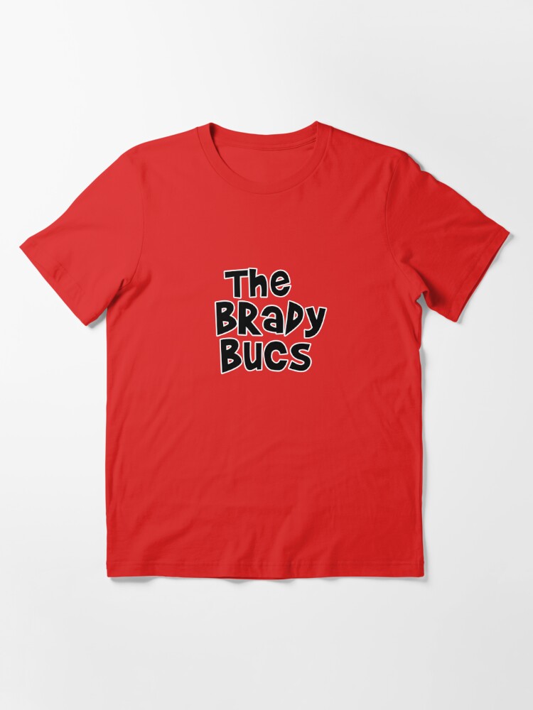 Tom Brady Shirt Tampa Bay Buccaneers Retro Logo Parody Red