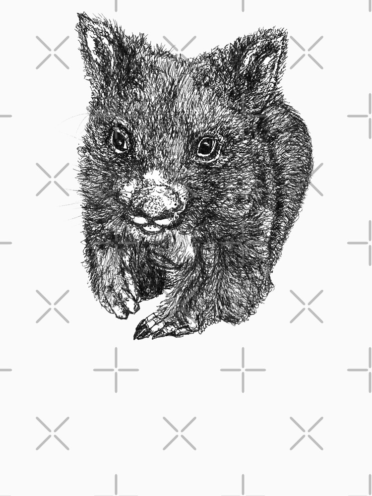 Bill the Baby Wombat by Wildcard-Sue