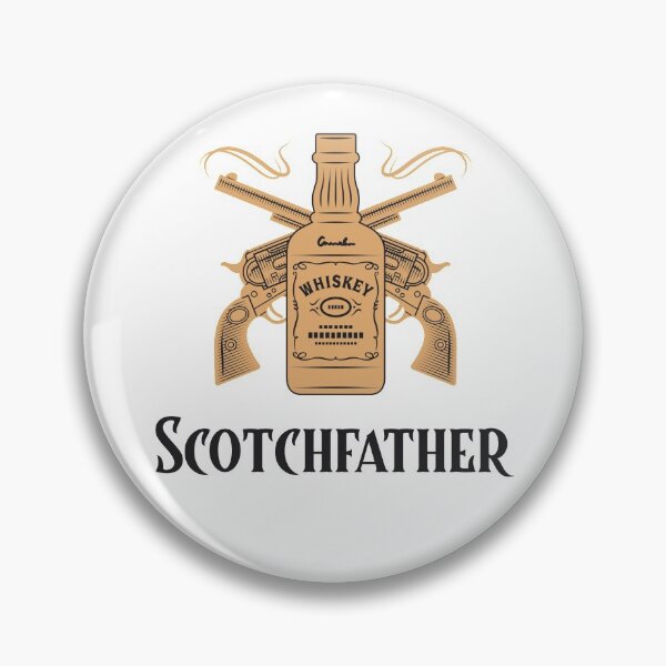 Item preview, Funny Pun Whiskey Scotchfather designed and sold by Clothing-Guru.