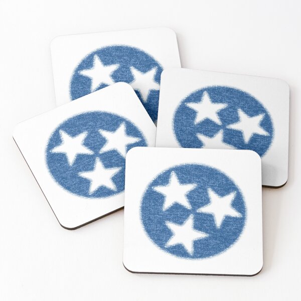 Item preview, Worn Distressed Tennessee Flag designed and sold by NationalVintage.