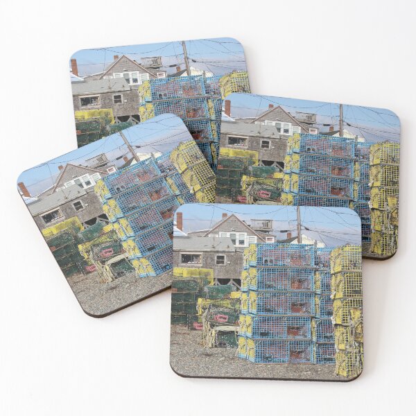 Item preview, Lobster Pots in Charming Rockport designed and sold by Autumn Seas Photography.