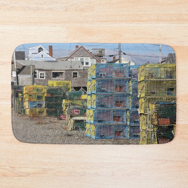 Item preview, Lobster Pots in Charming Rockport designed and sold by Autumn Seas Photography.