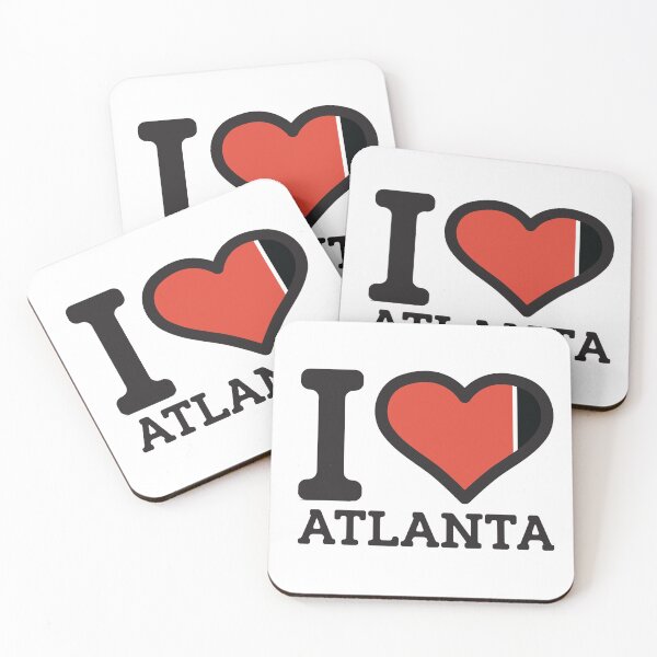 Item preview, “I love Atlanta" Basketball Fan T Shirt designed and sold by Ink Inc.