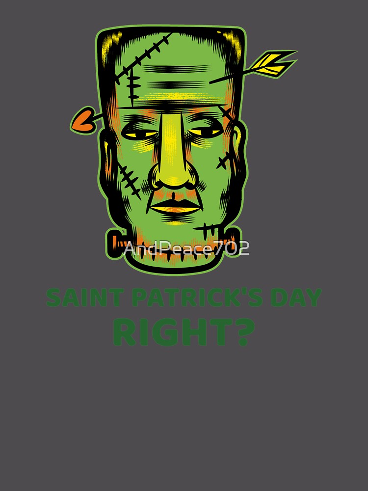 Thumbnail 6 of 6, Premium Oversized Hoodie, SAINT PATRICK'S DAY RIGHT? designed and sold by AndPeace702.