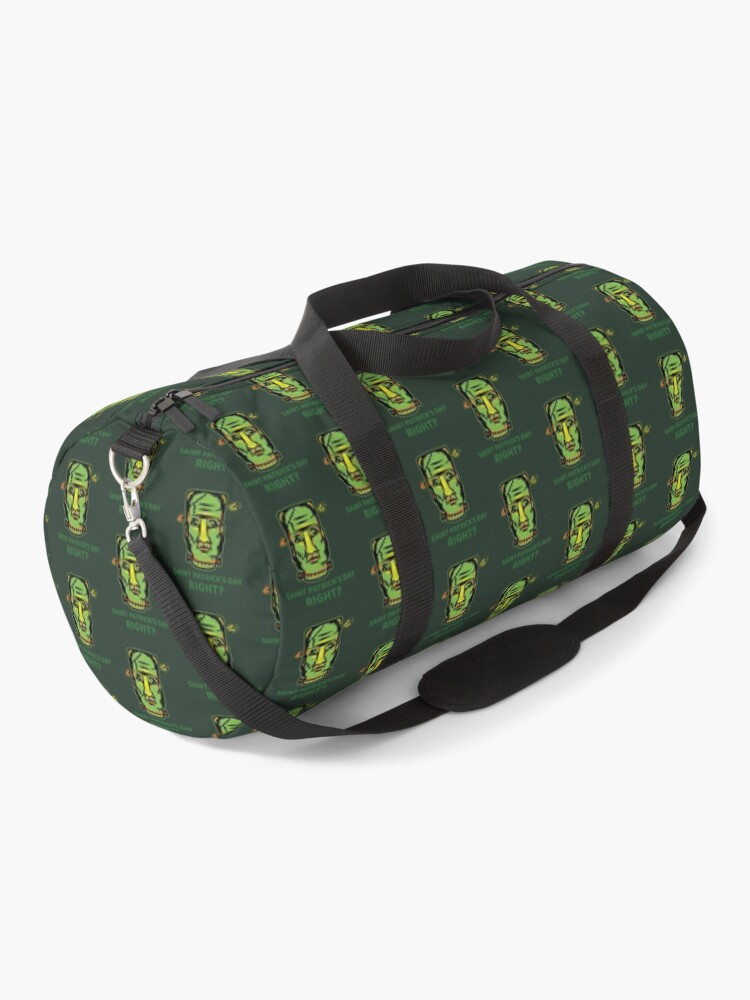 Thumbnail 1 of 3, Duffle Bag, SAINT PATRICK'S DAY RIGHT? designed and sold by AndPeace702.
