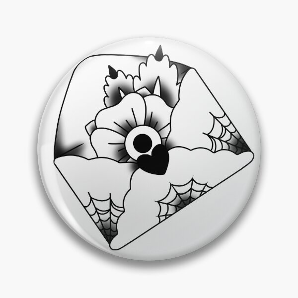 Item preview, goth flower letter designed and sold by despresso.