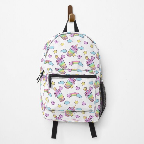 Item preview, Kawaii Unicorn Boba Bubble tea Pattern designed and sold by merchloh128.