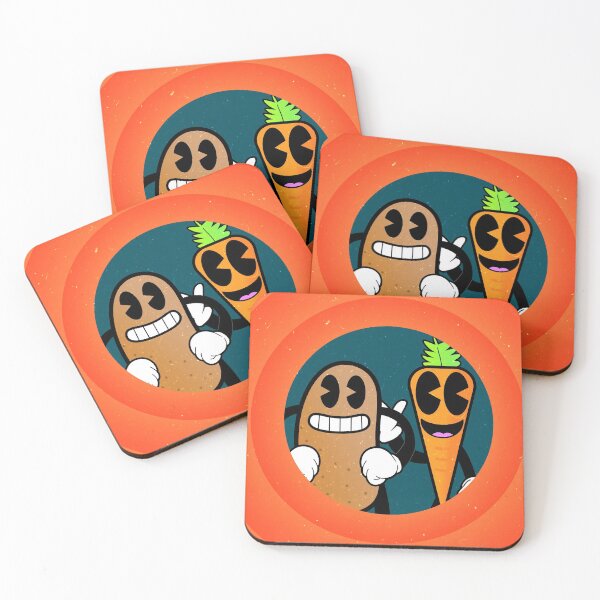 Item preview, Tato and Carrot designed and sold by MyshyShop.