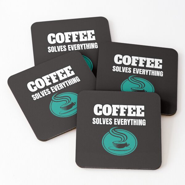 Item preview, Coffee Solves Everything designed and sold by ProBatavian.