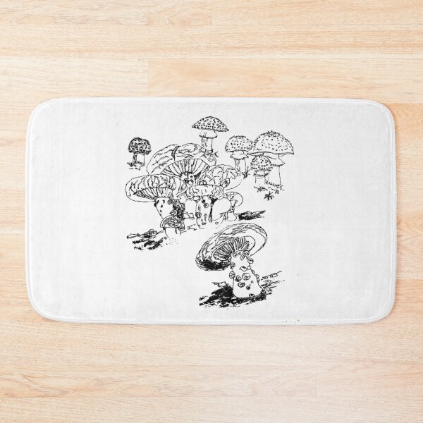 Item preview, Mushroom Flatline Illustrations 2 designed and sold by BonBoMochiBall.