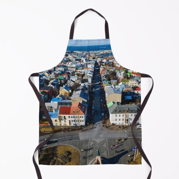 Item preview, Colorful Rekjavik houses designed and sold by emmarsheehan.