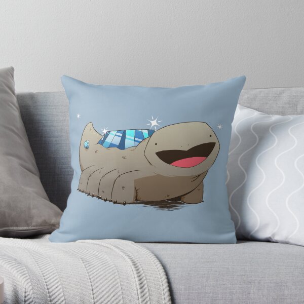 Crystal Lizard Throw Pillow