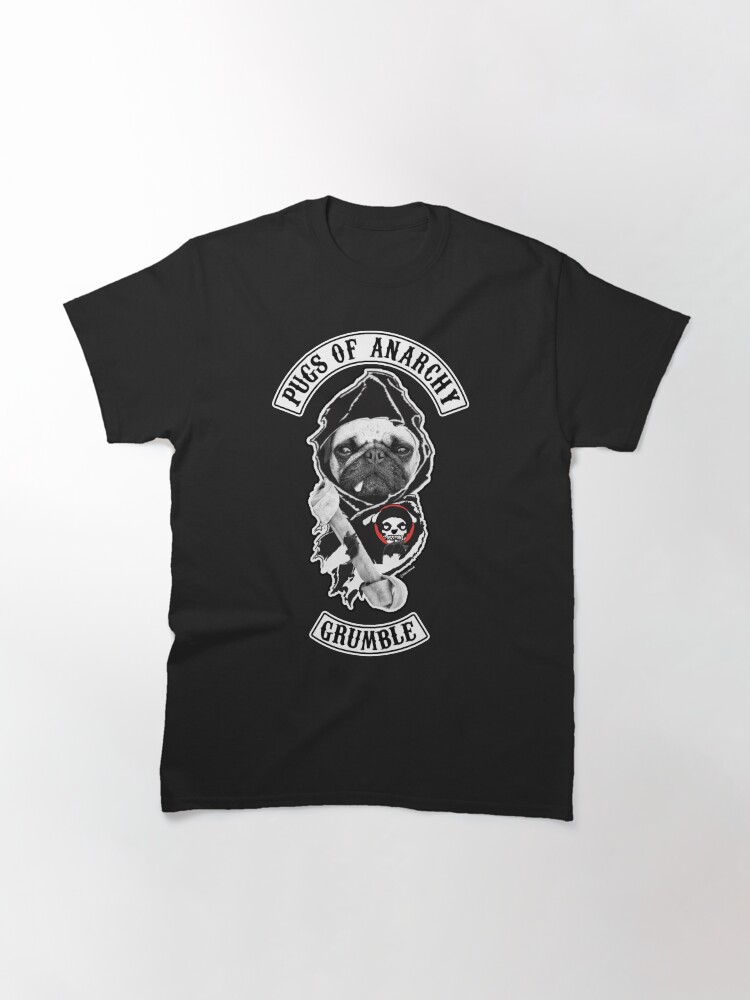 Alternate view of pugs of anarchy Classic T-Shirt