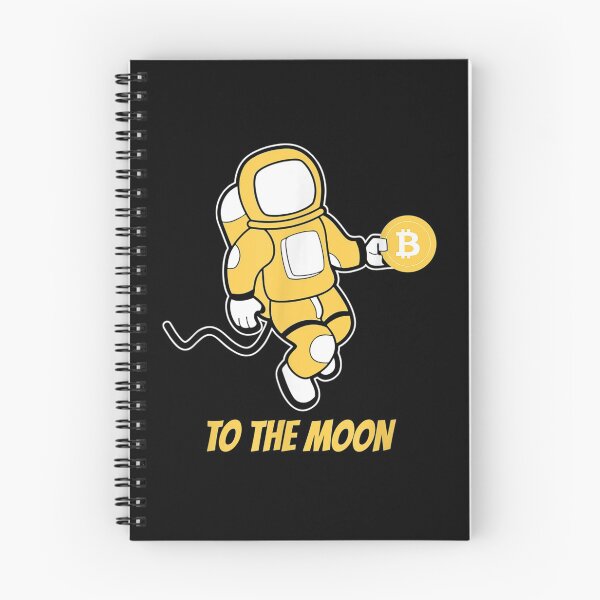 Item preview, Funny Cryptocurrency shirts | Bitcoin HODL Astronaut to the moon designed and sold by ETIndustries.